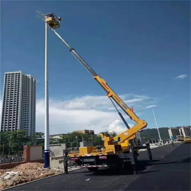 郧阳维修路灯的曲臂升降车出租